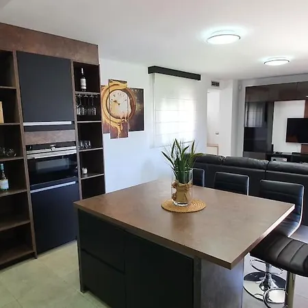Benicassim Sunhouse - Hermoso Atico En El Pueblo - Aire Acondicionado Y Bbq Area Buitenkant foto