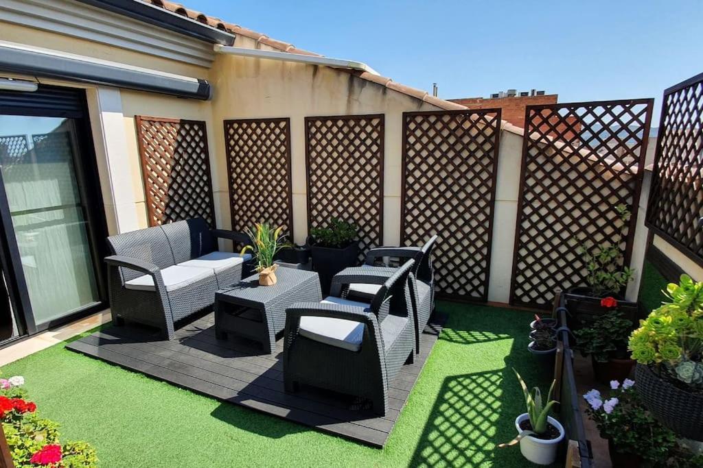 Séjour chez l'habitant Sunhouse - Hermoso Atico En El Pueblo - Aire Acondicionado Y Bbq Area